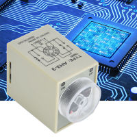 Time Relay Delay Timer Release Delay 30S 8 Pins 35mm Din-Rail Time Setting Knob Industrial Mechanical Use 12V/24V/110V/220V