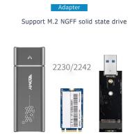 ZOMY USB3.0 HD6019เพื่อ M.2ฮาร์ดดิสก์ SSD (NGFF) เคสภายนอก2230/2242 SSD