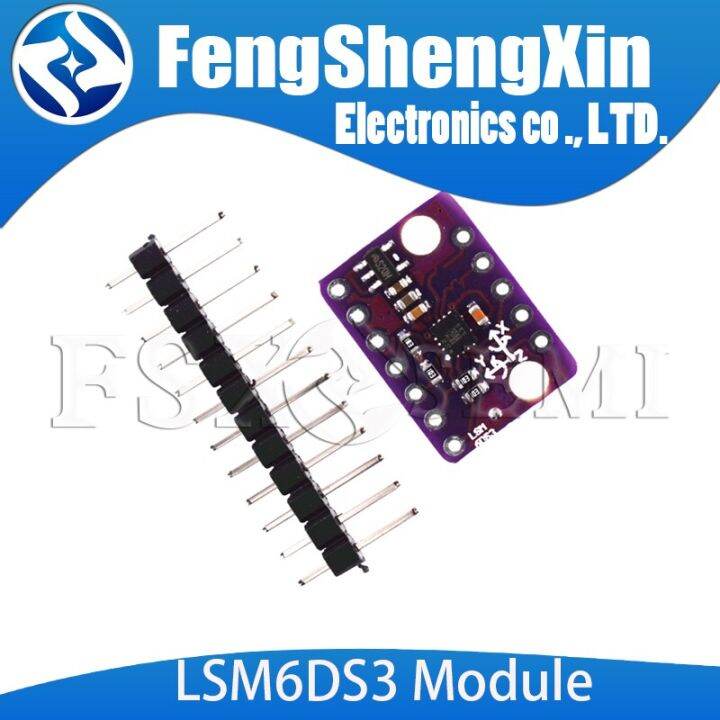 LSM6DS3 accelerometer Tilt Angle gyroscope sensor module IIC/SPI