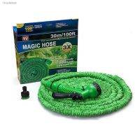 ✱☢▦ 25-100FT Expandable Water Gun Hose Kit Magic PVC Reel Pipe 6 Spraying Mode Water Gun for Farm Garden Irrigation Home Car Wash