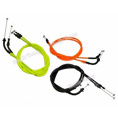 2pcs Motorcycle Throttle Cable Steel Wire For Honda VTEC CB400 1999 2000 2001 2002 2003 2004 2005 2006 2007 2008 2009 2010-2012