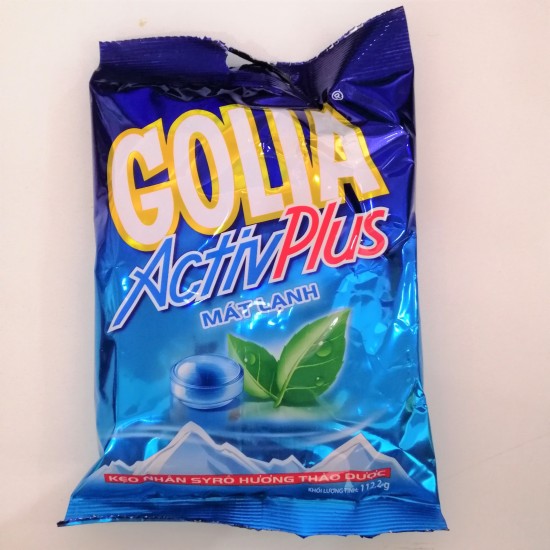 Kẹo nhân syrô hương thảo dược golia activplus mát lạnh gói 112.2g - ảnh sản phẩm 5