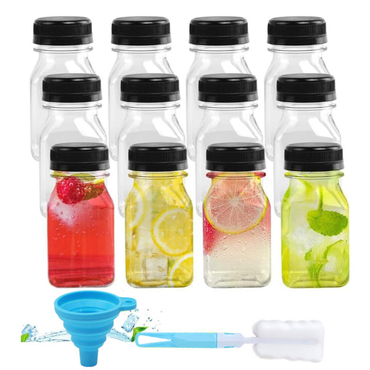 Bottles Bottle Water Clear Jars Smoothie Glass Jar Mini Reusable Juice  Juicing Soda Drink Milk Empty Storage Container