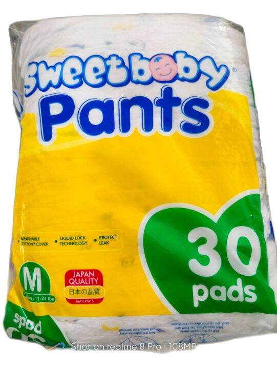 Sweet Baby Diaper Pullups / Pants Dispossable Diaper 30s/Pack Lazada PH