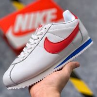 [Authentic] NK* Classic Cortz- Nylon Prem 1985 White Mens And Womens Sports Running Shoes Skateboard Shoes [Free Shipping]