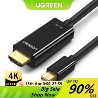 UGREEN สายแปลง DisplayPort แบบมินิ เป็น HDMI Thunderbolt สำหรับระบบ HDMI รองรับ 4K * 2K 1.5m