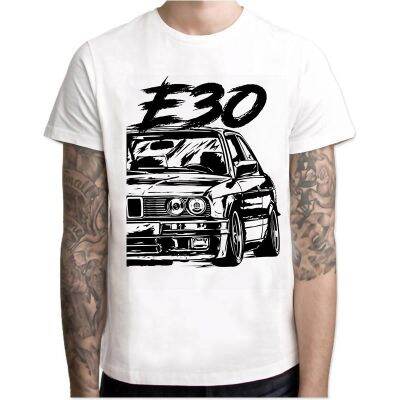 New Arrival Cool Automotive Car Turbo E30 Men T Anime Tshirts Tee Homme Tshirt Men Clothing Q7