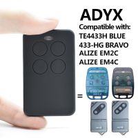 ADYX TE4433H สีน้ำเงิน/ALIZE EM4C ควบคุมรีโมทประตูโรงรถที่เปิดประตู433.92Mhz เครื่องส่งสัญญาณมือถือที่ห้อยกุญแจ Command