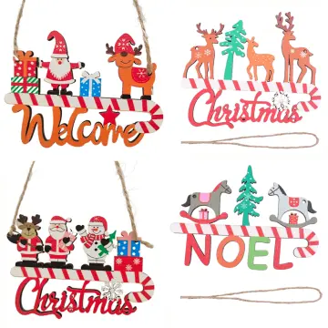 Cheap Santa Claus Bracelet Merry Christmas Decor for Home Noel