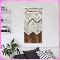 Shamjina Boho พรมมาเครมแขวนผนัง Macrame เก๋ไก๋สำหรับห้องนอนอพาร์ตเมนต์ในร่ม