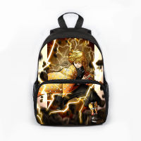 Comic Japan Demon Slayer Schoolbag Teenagers Kimetsuno Yaiba Cartoon Characters Backpacks For Kid Large Capability Bookbag