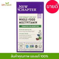 (exp:6/23)New Chapter Every Womans One Daily Whole-Food Multivitamin วิตามินรวม สำหรับผู้หญิง สูตร Vegetarian 48เม็ด