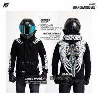 ♧ஐ Prostreet GUARDIAN BARONG HALLOWEEN GARUDA BLOOD FLOWER SAMURAI WOLF EDITION เสื้อแจ็กเก็ต กันหนาว มีฮู้ด ขี่กลางคืน