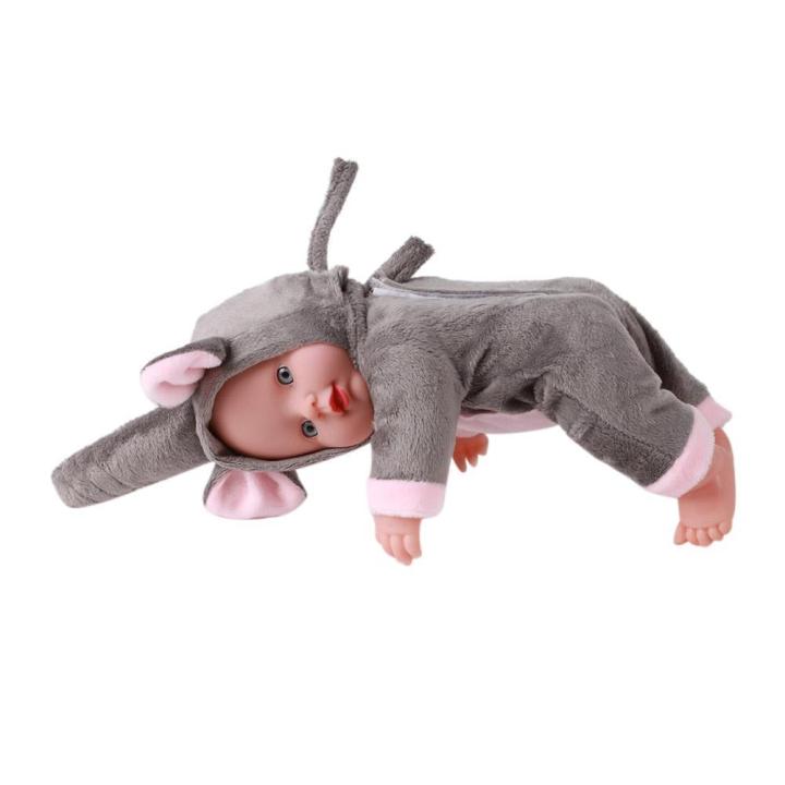 30-เซนติเมตรแรกเกิดสัตว์ตุ๊กตาตุ๊กตาเด็กจำลองตุ๊กตาไวนิลนิ่มของเล่นเด็ก