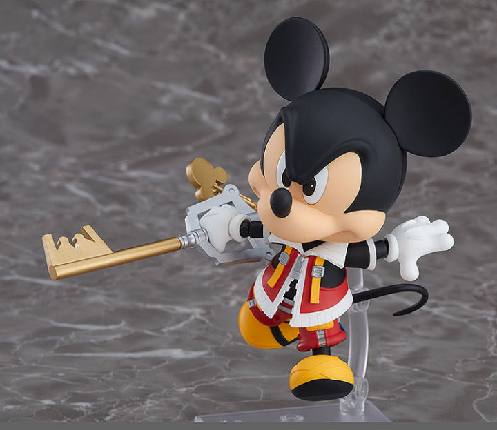 nendoroid-1075-kingdom-hearts-ii-king-mickey-โมเดลมิกกี้เมาส์-เนนโดรอยด์-ฟิกเกอร์-มิกกี้เม้าส์-โมเดล-โมเดลดิสนีย์-ตุ๊กตา-ของเล่น-ของสะสม-แท้-ญี่ปุ่น