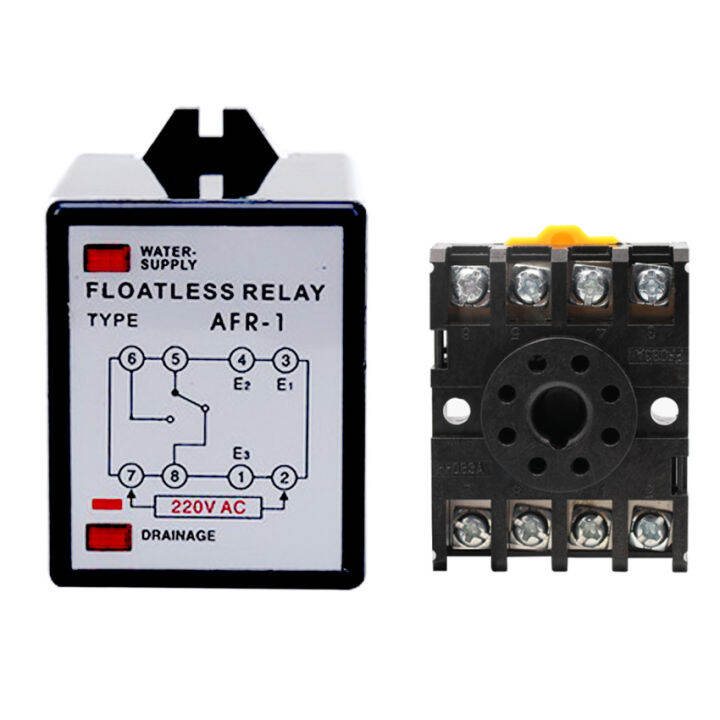 AC 220V Relays Floatless Level Switch Sensor Liquid Level Control Relay