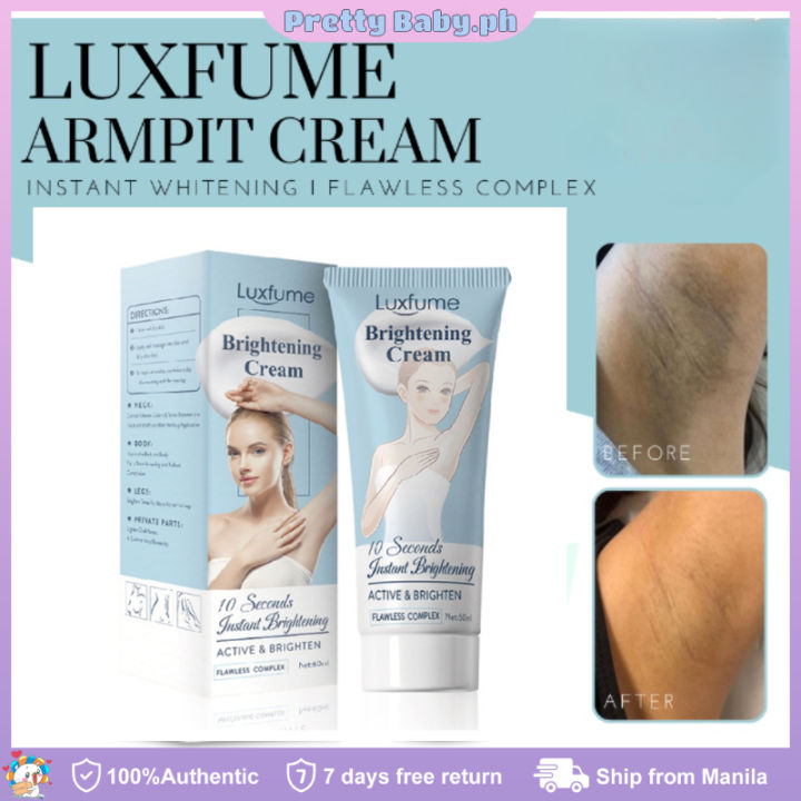 Luxfume Underarm Whitening Cream Armpit Whitening Cream Legs Knees