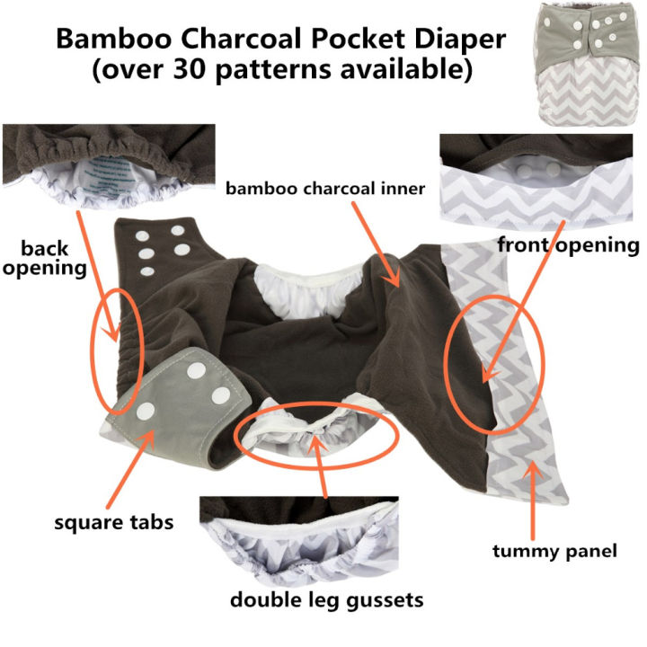 1-charcoal-bamboo-ผ้าอ้อมเด็กผ้าอ้อมซักได้แบบซักได้-double-gusset-3-15kg-8-36lbs-no-insert-zptcm3861