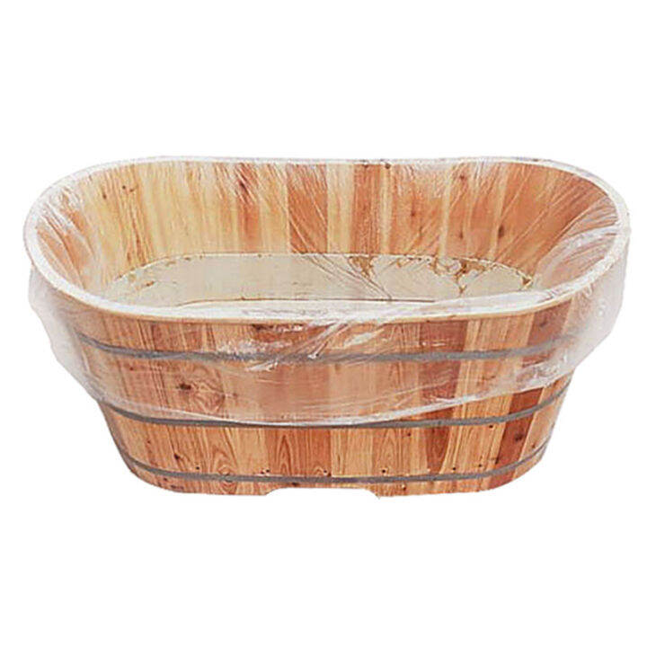 Disposable bath bag, sitz bath bag, foot bath bag, bath bucket set