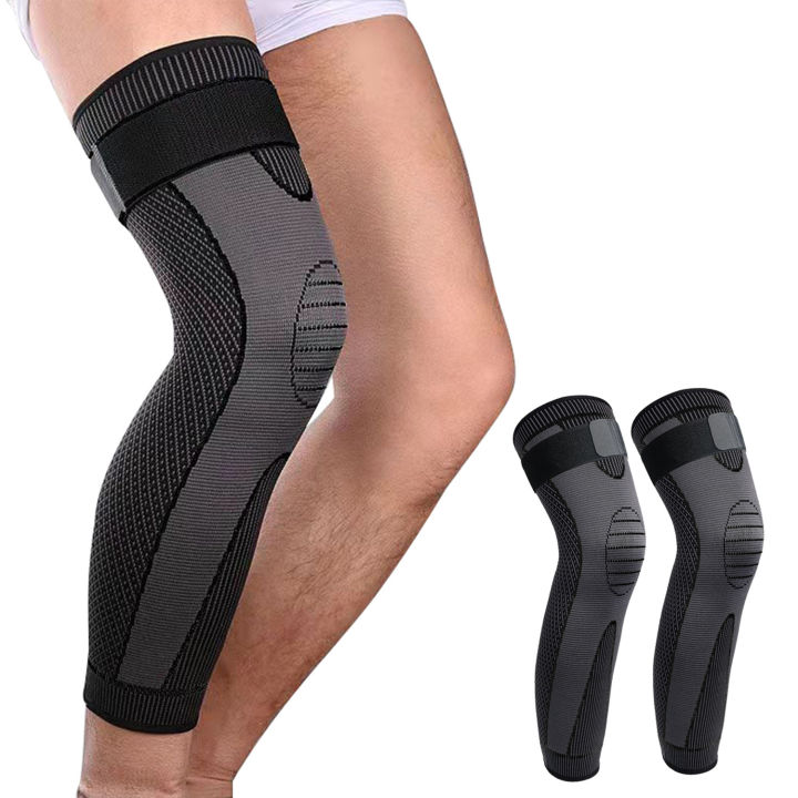 Thigh High Length 20-30 mmHg Firm Compression Swelling Wide Calf Leg S –  HealthyNees