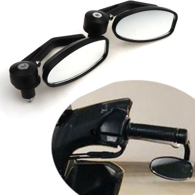 Universal Rearview Mirror Motorcycle Side Handlebar Bar End Mirrors Moto Bicycle Electric Bike Scooter Motorbike Accessories Mirrors