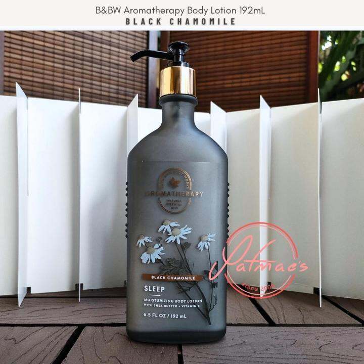 Bath and Body Works Aromatherapy Lotion Sleep Black Chamomile 192mL