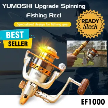 Jual SUPER MURAH YUMOSHI REELSKING EF1000 Reel Pancing Spinning 12