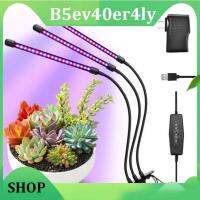 B5ev40er4ly Shop 3-HEAD Timing USB LED Plant Grow Light growing Adjustable Phyto Lamp Controller for Indooor Flower  room green house a2