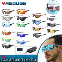 【CW】⊙♟  Mens Glasses UV Protection Sport Polarized for Men Hiking Outdoor Windproof Bicycles Sunglass