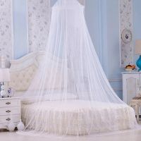 Round Dome Mosquito Net for Double Bed Insect Canopy Netting Curtain Travel Hanging Tulle Repellent Tent Malla De Mosquito