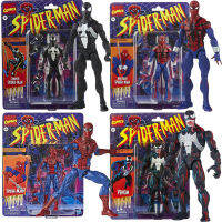 Hasbro Spider Man Marvel Legends Venom Action Figure ของเล่นเปลี่ยนรูปปั้นตุ๊กตาตุ๊กตาสะสมเด็กสำหรับของเล่น Gift