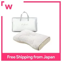 Nishikawa Buckwheat Hull Touch Pipe Pillow (พร้อมชา) ความสูง (สูง) 63X43cm ล้างทำความสะอาดได้,ระบายอากาศได้,ชานวด,บริษัท,ปรับความสูงได้,ผลิตในประเทศญี่ปุ่นปรับเรียบสีขาว EH01114001H