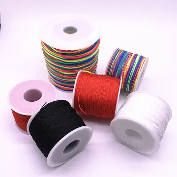 50m/roll Nylon Beading Thread Nylon String Chinese Knotting Cord