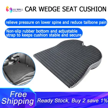 Car Cushion Wedge Seat Cushions Thickened Butt Pad Ergonomic