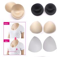 Women Swimsuit Padding for Bra Inserts Sponge Foam Push Up Bra Pads Enhancer Chest Cups Breast Bikini Swimwear Inserts Chest Pad