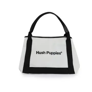 Hush Puppies Black Leather Shoulder Hobo Bag | eBay