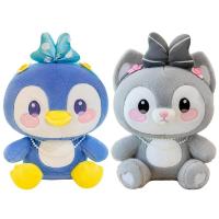 14นิ้วน่ารักเพนกวินแมวของเล่นนุ่มสบายยัดไส้สัตว์ Plushie Huggable หมอน Dol ของเล่นของขวัญวันเกิดสำหรับเด็ก