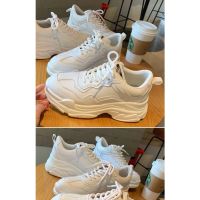 White Shoes for Women 2021 New Style Woman Sport Shoes Korean Rubber Shoes for Lady Fashion Sneakers