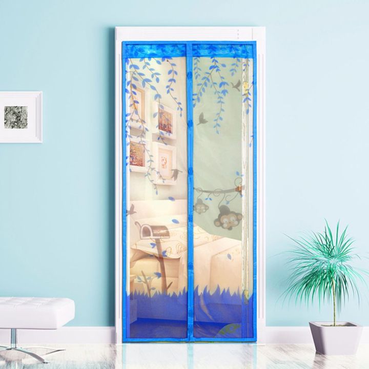 magnetic-mesh-screen-door-fly-bug-insect-mosquito-net-curtain