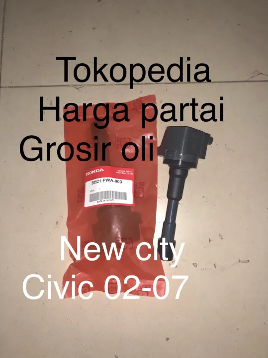 Ignition coil new city civic 30521-PWA-003 | Lazada Indonesia