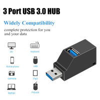 แยก USB3.0พอร์ต USB HUB ความเร็วสูงแยก USB3.0มินิแบบพกพา USB2.0 USB3.0ส่งข้อมูลสำหรับโน๊ตบุ๊คแล็ปท็อปพีซี