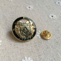 Masonic Freemasonry Badge สำหรับ Lodge Pins และเข็มกลัด PRINCE HALL Shield Lapel Pin โลหะหัตถกรรมของขวัญของที่ระลึกป้าย