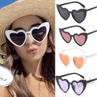 【hot sale】☜✘☌ D03 European American New Las Cute Peach Hearts Shaped Frame Sunglasses Women