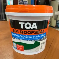 ( Promotion ) สุดคุ้ม TOA 201 Roofseal รูฟซีล อะครีลิคทากันน้ำรั่วซึม ขนาด 4 กก. ราคาถูก อุปกรณ์ ทาสี บ้าน แปรง ทาสี ลายไม้ อุปกรณ์ ทาสี ห้อง เครื่องมือ ทาสี