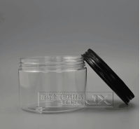 350gml Clear Lucencency Plastic Jar bottle Wholesale Retail Originales Refillable Cream Butter Honey Empty Cosmetic Containers