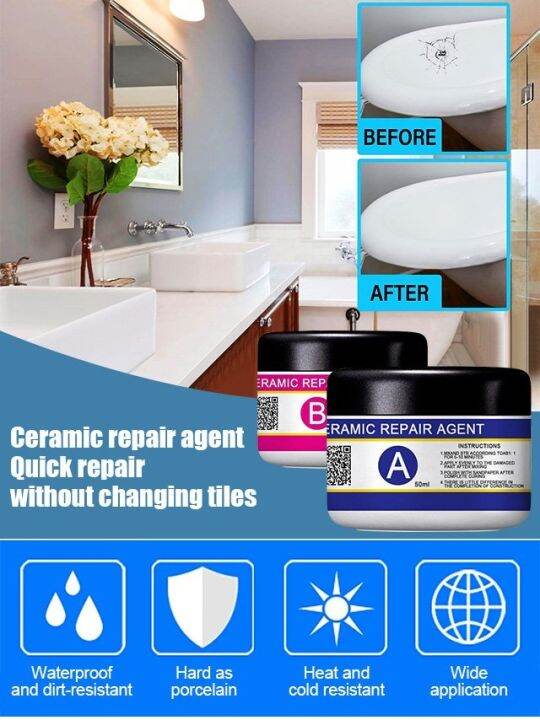 viviking 【Buy 1 free 1】 Ceramic repair kit Waterproof Repair Paste