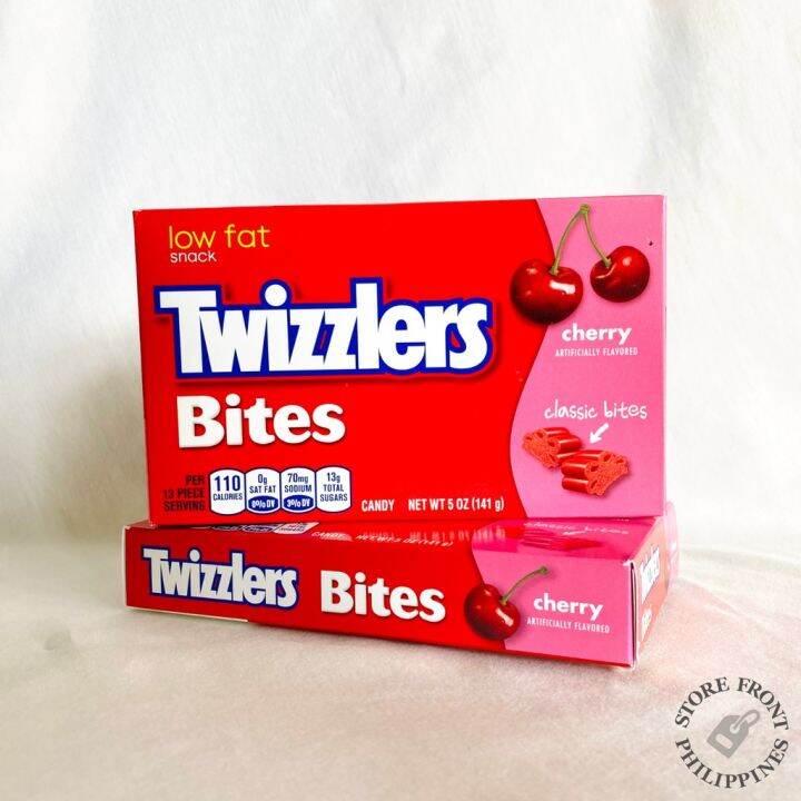 Twizzlers Bites Cherry Flavored Licorice Candy 5oz box Lazada PH