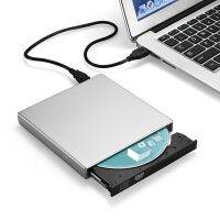 (Willie Samuel) USB 2.0ช่องเสียบภายนอกแบบพกพาใน DVD RW CD RW CD DVD ROM Player Drive Writer Rewriter Burner Ultra Slim สำหรับ PC Windows