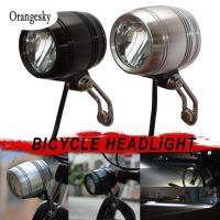 Orangesky BIKE front Head Light Lamp สำหรับ HUB DYNAMO พร้อมสายเคเบิล rearlight ขนาดกะทัดรัดสดใส