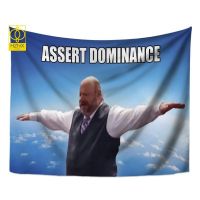 【CW】✻  Bertram Hate Kids Tapestry Wall Hanging Meme Hippie Polyester Room Bedroom Decore Sofa Tapestries